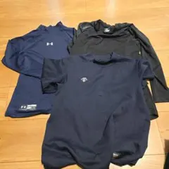 UNDER ARMOURアンダーアーマー　デサント　ミズノ　野球アンダーシャツ