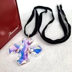 希少 バカラ ネックレス オクシタンクロス ラージ K18 750 ブルー 希少 バカラ ネックレス オクシタンクロス ラージ K18 750 ブルー