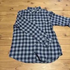 長袖 ネルシャツ