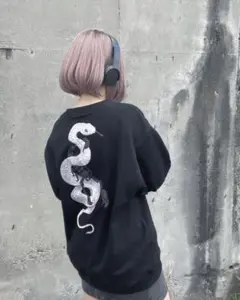完売品 gibous スネーク スコーピオン スウェット 男女兼用