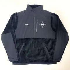 ブラックセブン　フルデコ刺繍　フリース　/XL　ブラック　EFEA　中綿　y2k STUSSY - 極美品 ステューシー × ネクサスセブン 30周年 コラボ