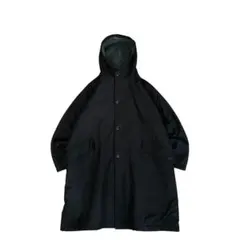 【美品】USED 00s 裏ボア フード付き ロングコート ブラック