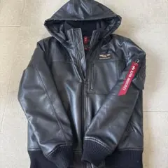 ALPHA INDUSTRIES レザージャケットのサムネイル
