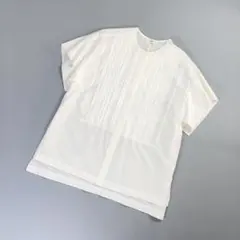 1區 寬版襯衫 白色 38號*LD884