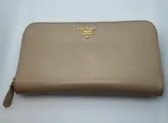 PRADA サフィアーノレザー ラウンドファスナー 長財布のサムネイル