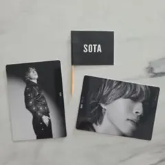 SOTA トレカ 2枚セット　タワレコカフェ 旗付き