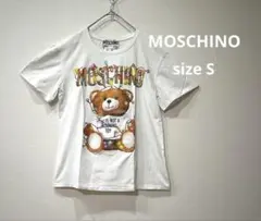 MOSCHINO テディベア Tシャツ ホワイト Sのサムネイル