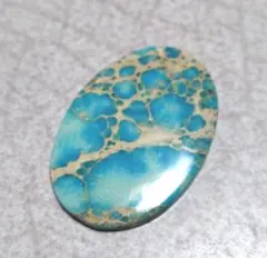 海底　ジャスパー　11ct②　ルース　カボション
