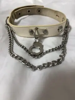 最終価格 tutuha チョーカー 手錠 ホワイト