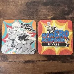 僕のヒーローアカデミア　爆後勝己　　緑谷出久　コースター　未使用