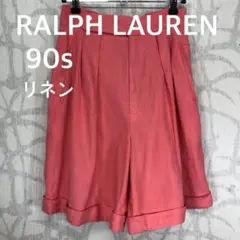 90s～00s Ralph Lauren 厚手チノ ワイドスカートパンツ 9 - メルカリ