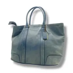 coach コーチ ブリーカー レガシー ビジネス トートバッグ ブルー