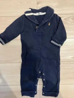 ラルフローレン70cmニットロンパース