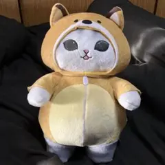 mofusand あったかパジャマにゃんBIGぬいぐるみ　キツネ