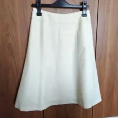 Nolley's★ アイボリー フレア風スカート 36