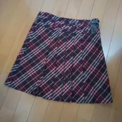 バーバリー・ブルーレーベル38サイズひざ丈スカート
