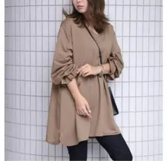 GOLDJAPAN モカ 3L トップス 長袖 カットソー 美品 4/26までのサムネイル