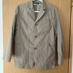 ASICS ベージュ テーラードジャケット（メンズ）