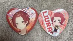りうら（いれいす）ハート型缶バッチ