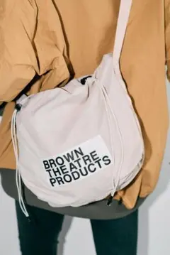 本日終了✨ミニマム✨巾着ドロストショルダーバッグ シアタープロダクツ