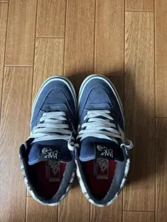 Supreme Vans Half Cab ヒョウ柄 ネイビー スニーカー - メルカリ