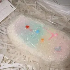 さゆさん専用ページ レインボーザラメスクイーズ×ぼやぼや袋