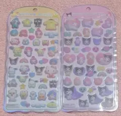 国内正規品 コットンパフィーシール サンリオセット