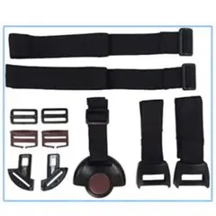 チャイルドシート 補修用 シートベルト5点式金属バックル スマートフィッターあり