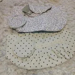 2個セット　花柄トートバッグとポーチセット