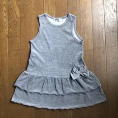 miachacra 女の子　ノースリーブミニワンピース　チュニック　ティアード