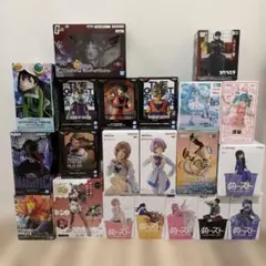 バキ、呪術、BLEACH、NARUTO、ケロロ他プライズフィギュア 19点セット