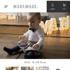 マールマール ボディスーツ ロンパース 3wayハーフパンツ パンツ80