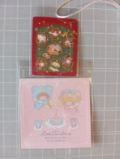 リトルツインスターズ　サンリオショップ　ノベルティ　ステッカー