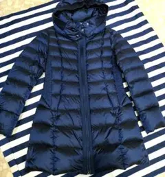 H-5 VICTORIA DOWN 　ダウンコート　ジャケット　濃紺