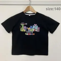 Garten of BanBan キャラクターTシャツ 黒　140のサムネイル