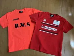 サッカーウェア　半袖　２枚セット　子供用