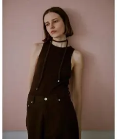 TODAYFUL 新品未開封メリノウール100％タンクトップ チョコブラウン