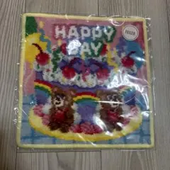 ウェルカムハッピーデイ ハンカチ フェイラー ラブラー　バイ　feiler