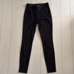 UNIQLO　ユニクロ　黒　ブラック　ヒートテック　レギンスパンツ　ストレッチ