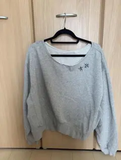 JaVA オーバーサイズ グレー スウェット M