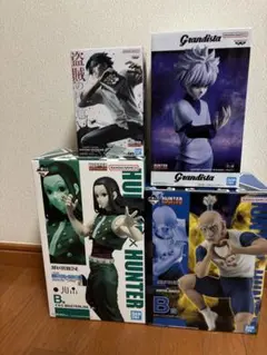 ハンターハンターフィギュアB賞 イルミ ネテロとクロロ キルア セット新品未開封