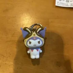 お値下げ！宇佐美 クロミ KUROMI サンリオ 立体ラバーキーホルダー