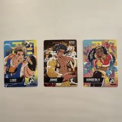 ルーク ジェイミー キンバリー　amiiboカード ストリートファイター6