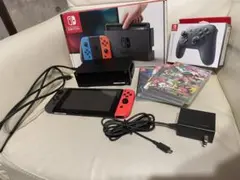 Nintendo Switch本体 プロコン付 ソフト5本セット