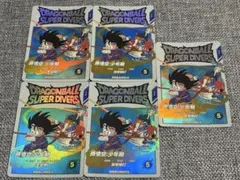 ドラゴンボールスーパーダイバーズ第2弾サンプルカード6枚セット