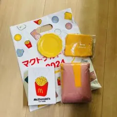 マクドナルド福袋2024 BRUNOコラボ商品 (ピンク)