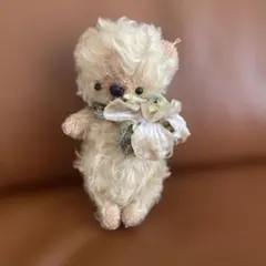 上機嫌なくまちゃん テディベア 海外作家様 ハンドメイド アーティスト