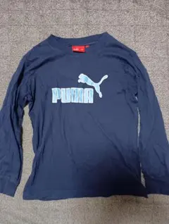 PUMA 長袖Tシャツ ネイビー 140のサムネイル