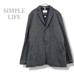 SIMPLE LIFE シンプルライフ　スーツ　テーラードジャケット　M