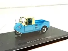 萬代屋【愛知機械工業コニー グッピー薄黄緑 ミラー欠】ブリキtin car